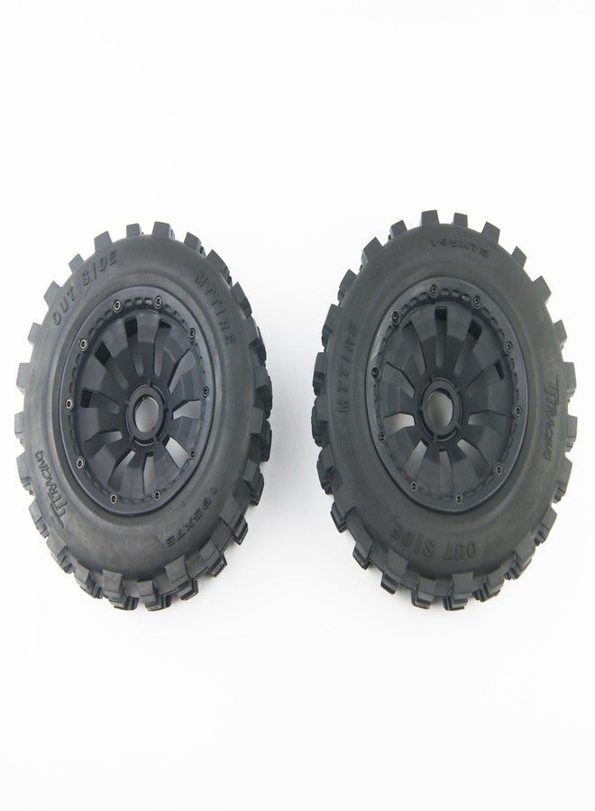 TITRACING 195mm x 75mm Knobby Tires Wheels for HPI ROVAN Baja 5B 5T 5SC Buggy Losi DBXL 5ive T - Image 2